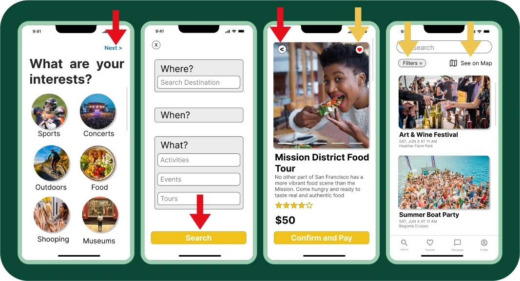 GOEXPP - Iterate & iOS Mockups